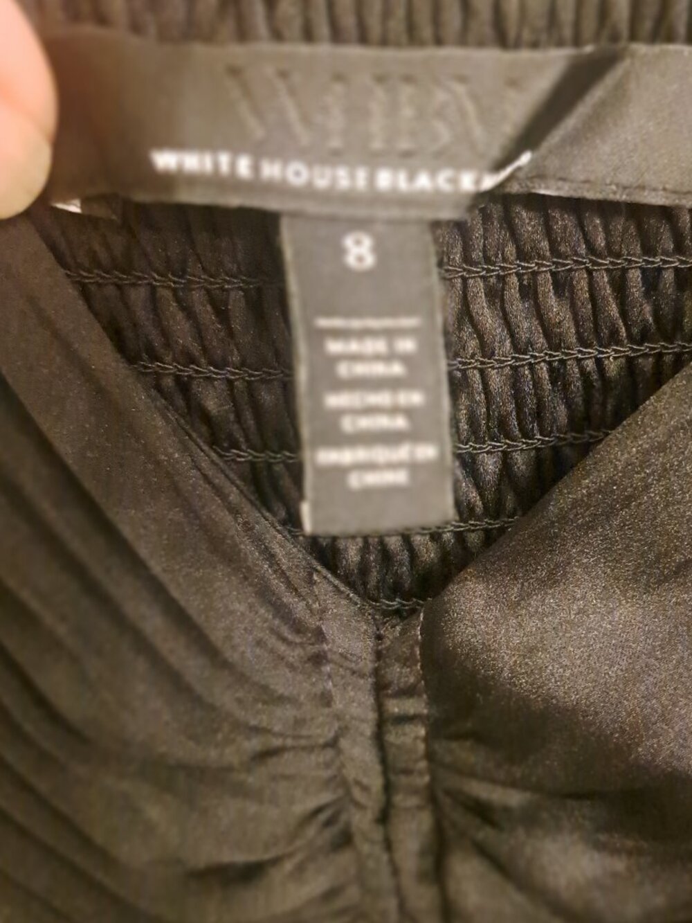 White House Black Market gown